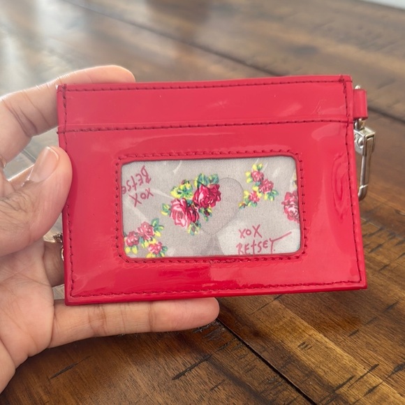Betsey Jonson Red Card Holder - Picture 2 of 6